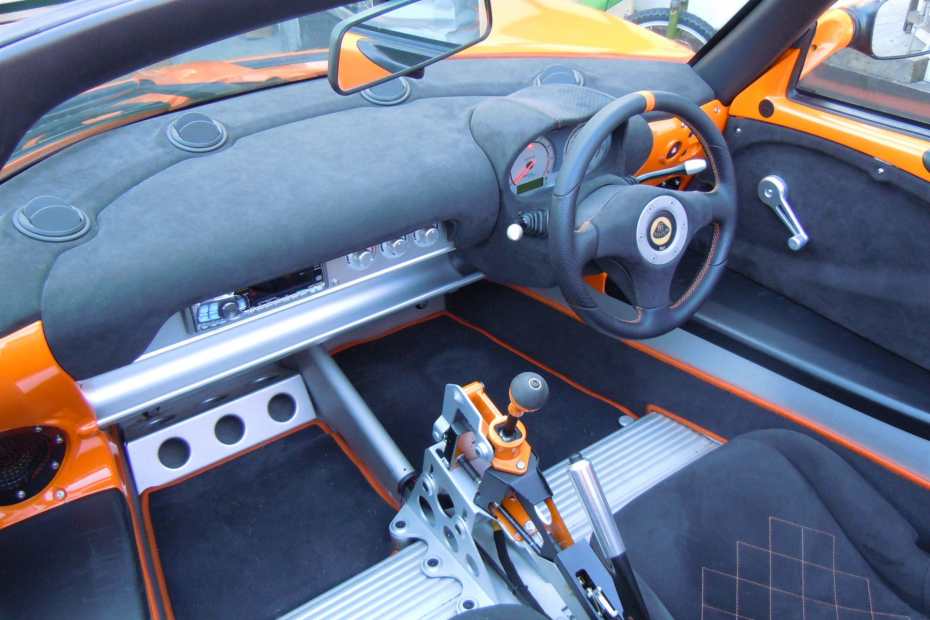 Innenverkleidung in einem Lotus
